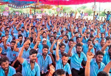 Samsung India Workers Reject Settlement Offer as Protest Approaches Second Month