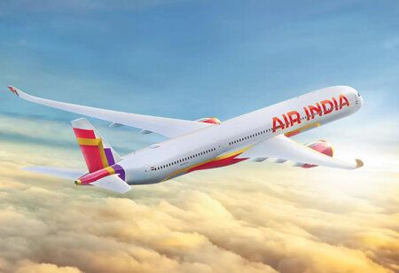 Delhi's First Narrowbody Aircraft is Welcomed by Air India